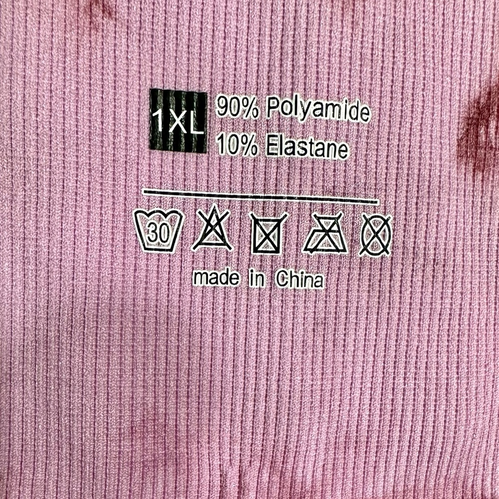Athletic Shorts Pink TieDye - Picture 3 of 5